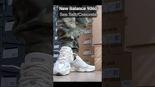 New Balance 9060 Sea SaltConcrete Sneaker On Feet [upl. by Nnyltak244]