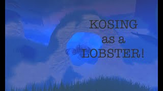 KOSING as a LOBSTER  Creatures of Sonaria [upl. by Sibyls]