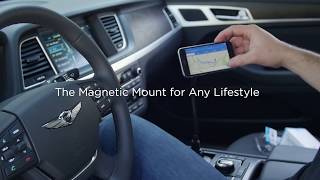 NAZTECH  MagBuddy® Cup Holder Phone Mount [upl. by Burk]