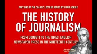 THE HISTORY OF JOURNALISM [upl. by Feriga882]