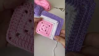 EASY CROCHET 💕👌 How to crochet a granny square for beginners  Step by Step crochet tutorial [upl. by Arnaldo]