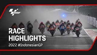 MotoGP™ Race Highlights  2022 IndonesianGP [upl. by Onej]