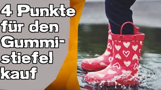 Was ist bei Gummistiefeln wichtig und zu beachten Die ersten Gummistiefel für das Kleinkind [upl. by Septima329]