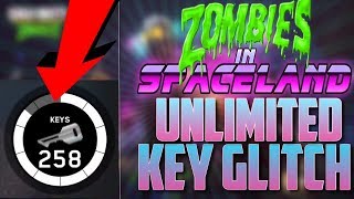 NEW UNLIMITED KEY GLITCH on INFINITE WARFARE Zombies In Spaceland GLITCH FULL GuideTutorial [upl. by Tnecnivleahcim]