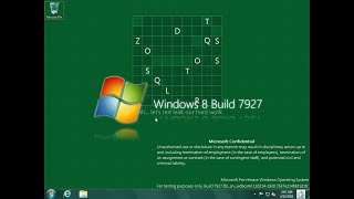 Taking a look at Windows 8 Build 7927 [upl. by Amsirak]