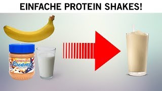 Mach einen Protein Shake ganz ohne Proteinpulver [upl. by Sivia]