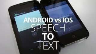 Android vs iOS Speech to Text [upl. by Rosana]