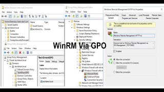 How to Enable and Configure WinRM via GPO [upl. by Krischer860]