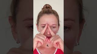 Frown Lines BE GONE with These 6 Simple Exercises [upl. by Nalym]