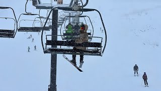 Heavy snowfall allows the Summit at Snoqualmie to open its doors open to all skiers [upl. by Lachus105]