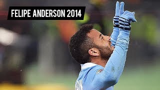 Felipe Anderson  Assists Goals amp Skills 2014 [upl. by Lohner]