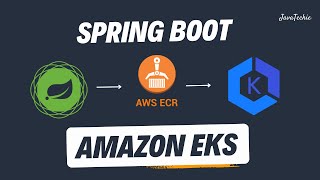 Deploying Spring Boot on AWS EKS Elastic Kubernetes Service  Tutorial  JavaTechie [upl. by Ybroc]