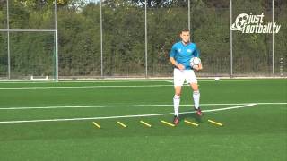 Fussballtraining Technische Elemente mit Torschuss  Spielform  Taktik [upl. by Granoff592]