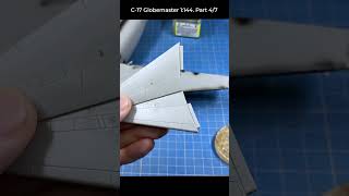 CC177  C17A Globemaster III Revell 1144 LED WiFi Part 47 diy scalemodels modelaviation [upl. by Atrahc]