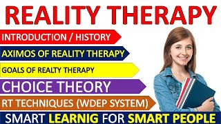 Reality therapy in UrduHindi Choice theory by William Glasser Glassers choice theory Lecture 8 [upl. by Gnehc]