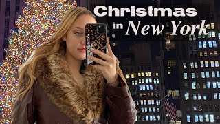 NYC vlog Crafternoon Times Square Rockefeller Tree [upl. by Cressy]