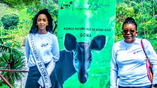 Tourisme lONTNordKivu en excursion avec la miss univers 2024 à Goma [upl. by Darum]