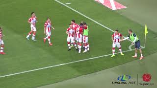 Linglong Tire Super liga 201920  28Kolo CRVENA ZVEZDA – RADNIK 41 21 [upl. by Millar]