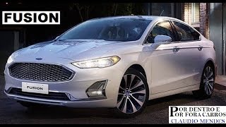 FORD FUSION 2019 PREÇO VERSÕES E CORES [upl. by Tisbee]