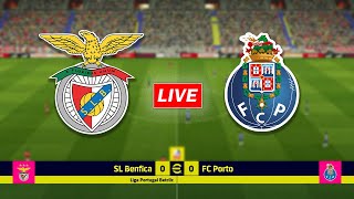 🔴LIVE  SL Benfica vs FC Porto  Liga Portugal 2024 Match Today [upl. by Yasibit]