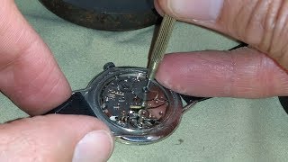 RELOJ DE PULSOREPARACION DE CUERDA ROTATUTORIAL [upl. by Cary]