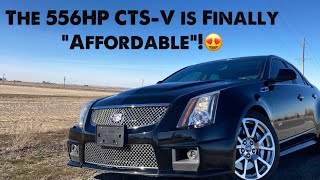 2011 Cadillac CTSV Supercharged 62 LSA Review and 060 [upl. by Halette]