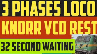 How to reset VCD in locomotive।knorr bremse brake system VCD REST।3 PHASES LOCOMOTIVE TROUBLESHOOTIN [upl. by Nerraj662]