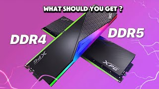 DDR4 vs DDR5  What Should You Get [upl. by Eirac389]