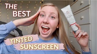 I FOUND MY HOLY GRAIL TINTED FACE SUNSCREEN  Elta MD UV Physical Review  Demo [upl. by Beauregard]