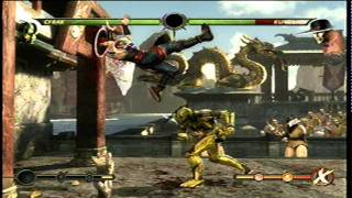 MK9  Cyrax Meterless Reset  Corner  100 [upl. by Bruno]