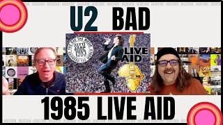 U2 Bad Live Aid LIVE AID  BETTER THAN QUEEN Reaction [upl. by Avner662]