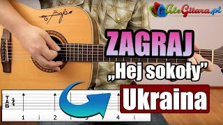 Ukraina quotHej sokołyquot  Gitara krok po kroku 1215  Poziom 1 [upl. by Donella274]