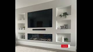 41 Wonderful gypsum board TV wall unitsIdeas 2023 [upl. by Idahs]