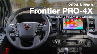 2024 Nissan Frontier  2024 Model Year Updates and Changes  Driving Review [upl. by Giglio]