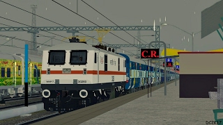 92 IRFCA  MSTSOR Indian Railways 12101Jnaneswari Super Deluxe Express Activity Gameplay Part 1 [upl. by Dillon38]