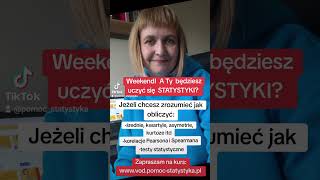 Kurs online statystyka statystyka korelacje Excel [upl. by Adnilym]