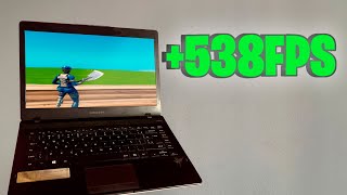 COMO JOGAR FORTNITE EM NOTEBOOK FRACO FPS BOOST  0 DELAY [upl. by Murtagh249]