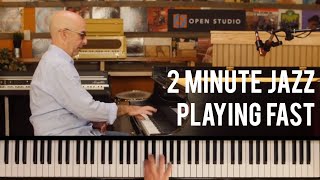 One Simple Practice Hack for Playing Fast  Peter Martin  2 Minute Jazz [upl. by Spears]