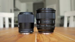 Sigma 23mm F14 vs Viltrox 27mm F12 [upl. by Madella577]