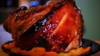 Apricot Glazed English Gammon Recipe  Christmas Ham [upl. by Pavior]