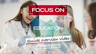 FOCUS ON EDUCATION Microscopes  Quick Overview  by Motic Europe [upl. by Zaragoza]