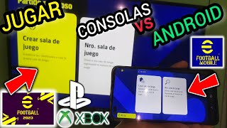 Como JUGAR ONLINE EFOOTBALL PLAYSTATION vs EFOOTBALL MOBILE  Se Puede ✅ [upl. by Gomer]