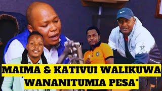 quotMAIMA and KATIVUI WALINISAIDIA SANA NIKIWA KAMITIquot KATITU KITHAGAINI EMOTIONAL ON WHO SUPPORTED [upl. by Kassity]