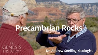 What are Precambrian Rocks  Dr Andrew Snelling Conf Lecture [upl. by Alliuqal]