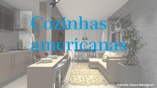 Dicas para cozinhas americanas  cozinhas americanas [upl. by Janus]