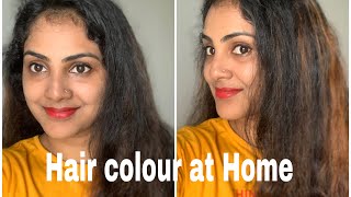 Hair colour at Home  Streax ultralights  Hair highlighting  Malayalam  Brown colourhairstyle [upl. by Yellehs699]