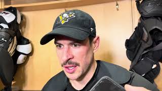 Sidney Crosby talks about 600th goal in loss to Utah [upl. by Lief]