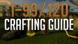 Runescape 3  199120 Crafting guide 2019 [upl. by Adnicaj]