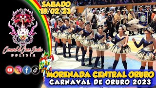 FRATERNIDAD MORENADA CENTRAL ORURO  CARNAVAL DE ORURO 2023 [upl. by Aicatsue749]