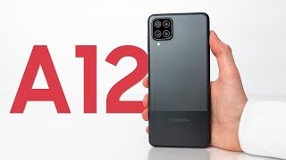 Samsung Galaxy A12 Review by Kevin Riazi [upl. by Acsicnarf]